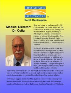 Bio Dr 1 232x300 - Transitions Healthcare North Huntingdon Has New Medical Director