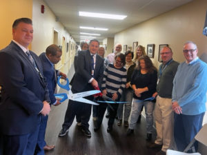 Cutting1 300x225 - Transitions Healthcare Allens Cove Hosts February 3rd Ribbon-Cutting Event