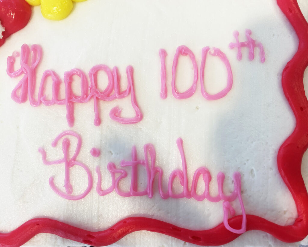 IMG 5595 1024x819 - Centenarian Celebration: Wanda Locke's 100th Birthday at Transitions Healthcare Shook Home