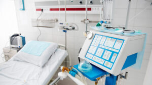 AdobeStock 226316395 edited 300x169 - Interior of empty recovery room with modern medical equipment